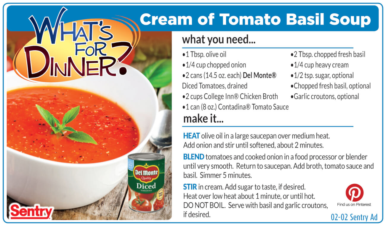 Cream of Tomato Soup