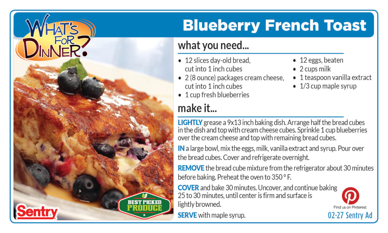 Blueberry French Toast