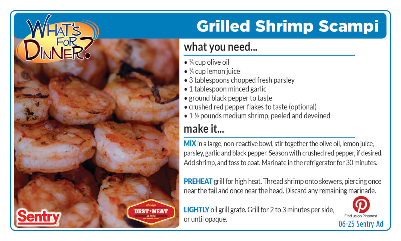 Grilled Shrimp Scampi