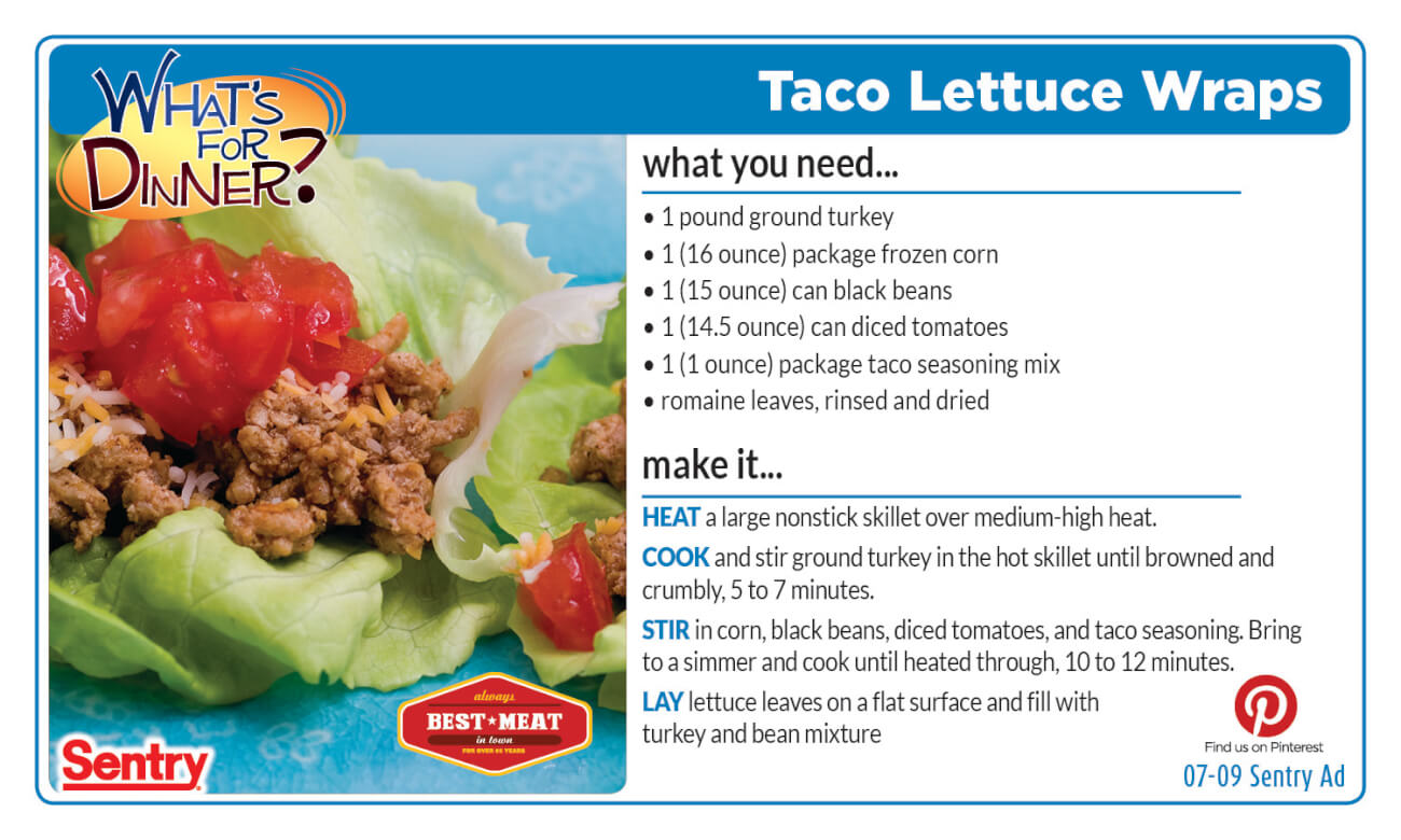 Taco Lettuce Wraps