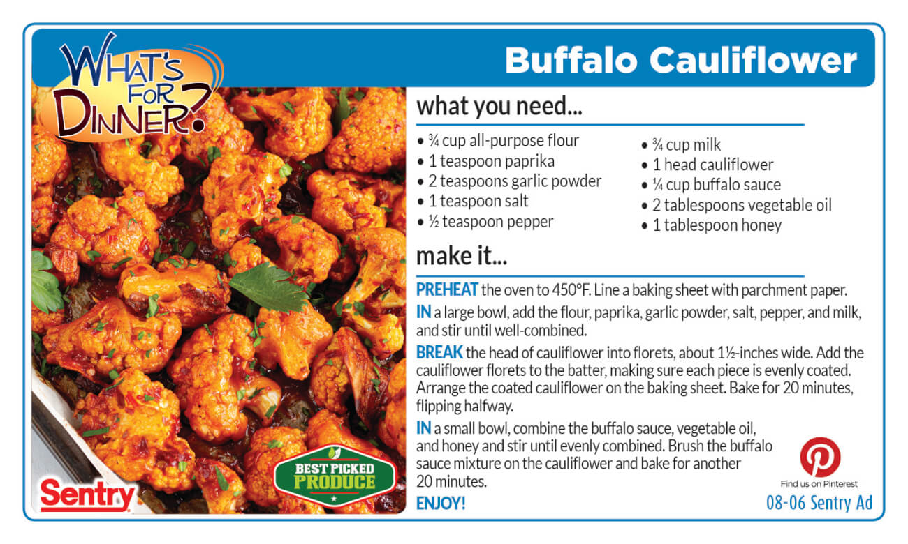 Buffalo Cauliflower