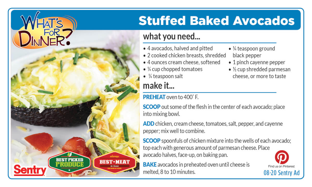 Stuffed Baked Avocados