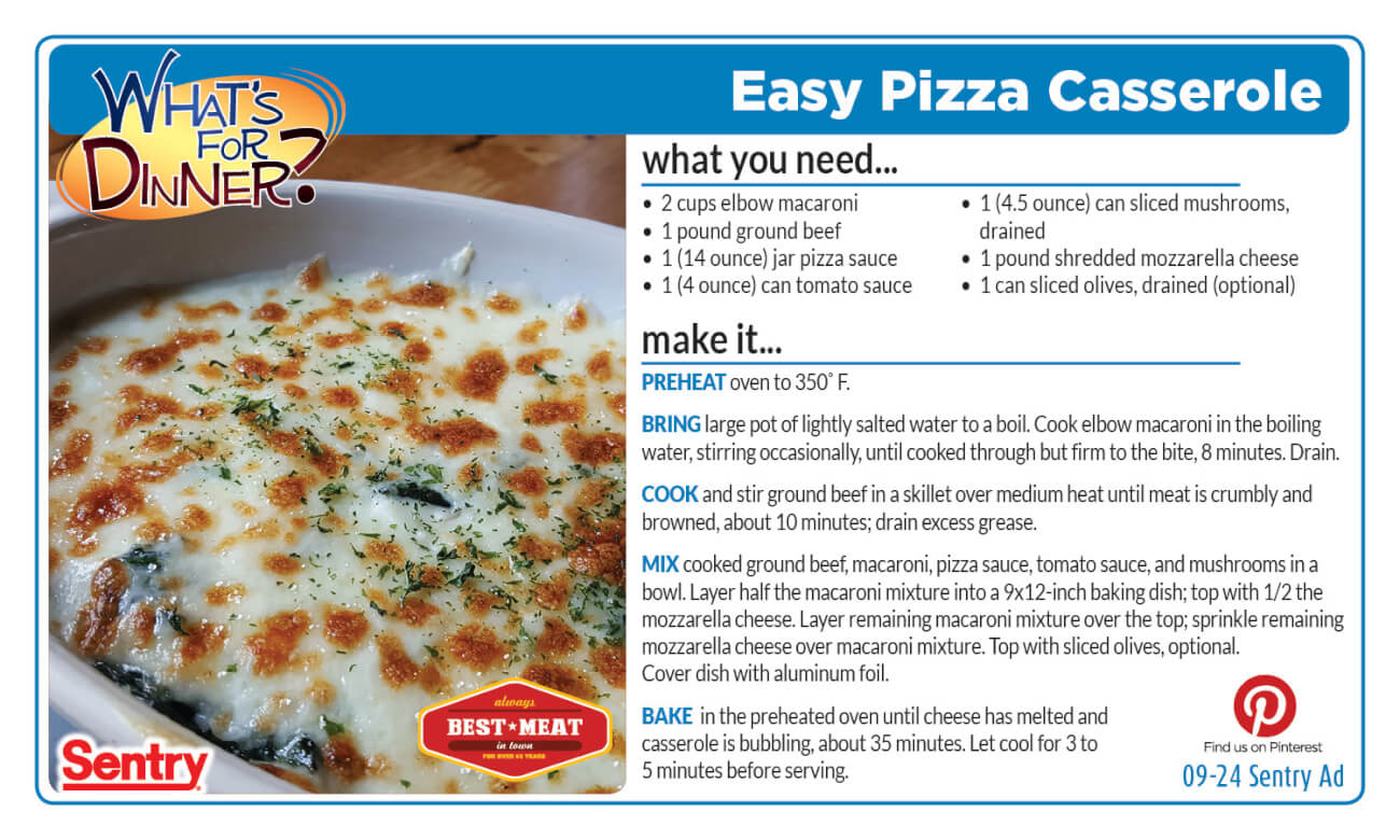 Easy Pizza Casserole