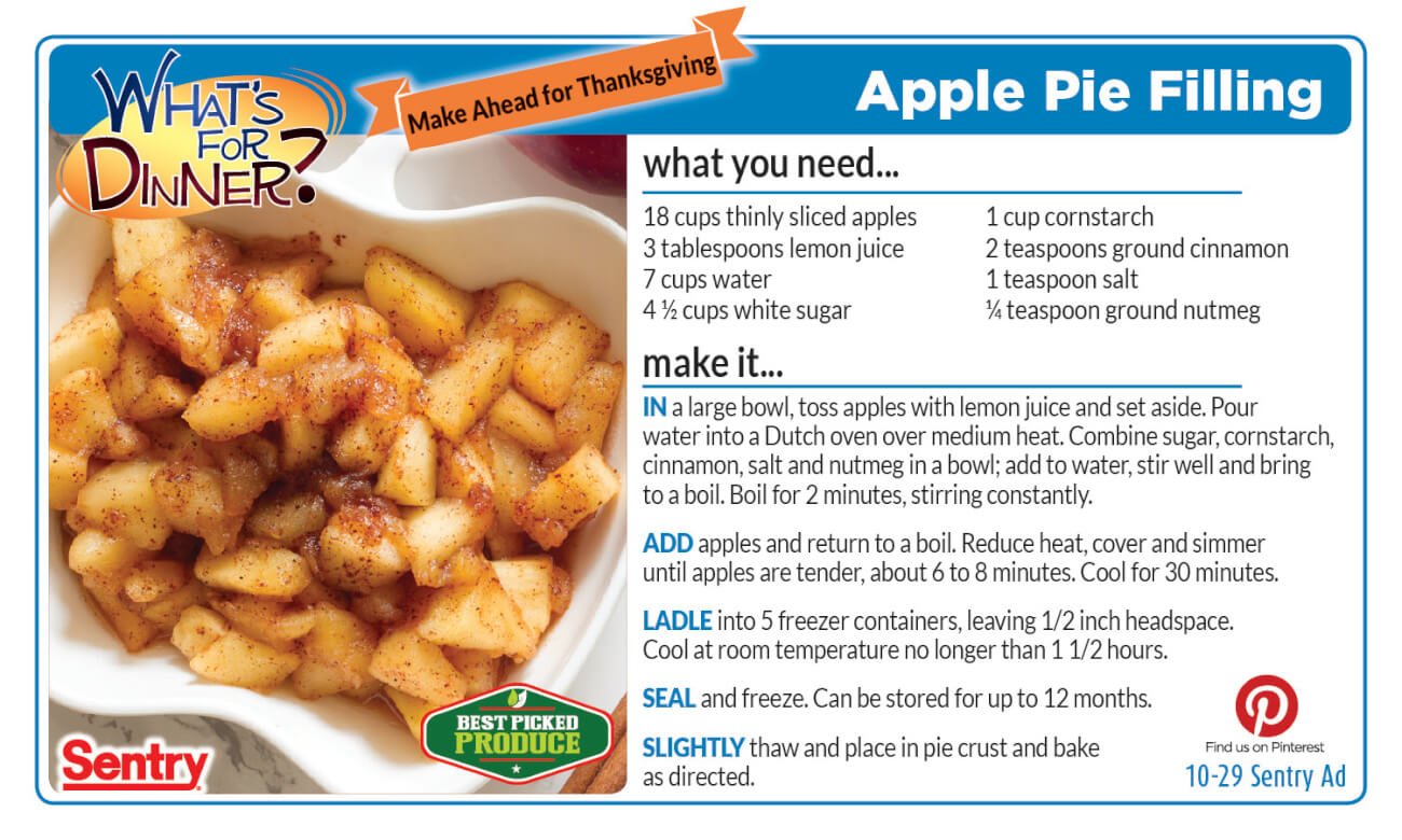 Apple Pie Filling