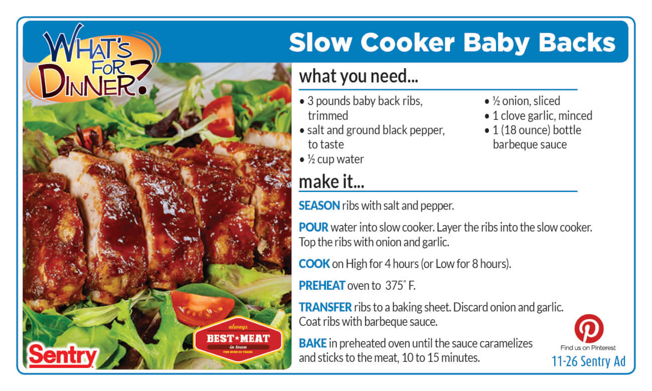 Slow Cooker Baby Backs