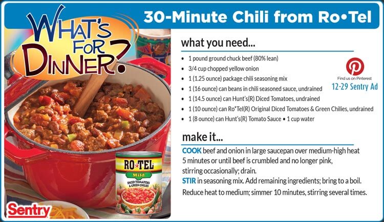 30 Minute Chili