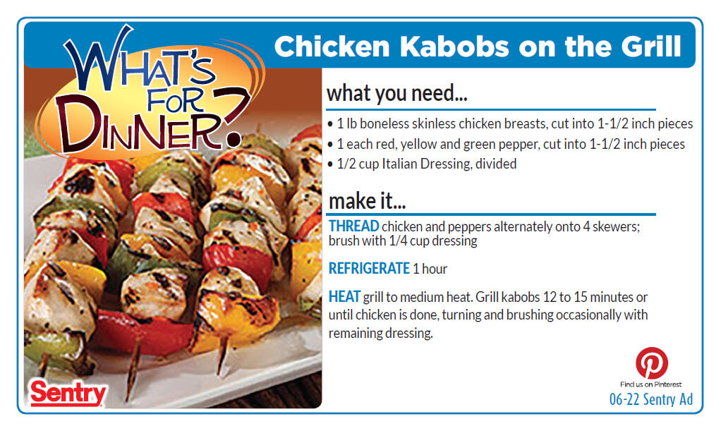 Chicken Kabobs on the Grill