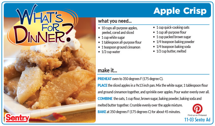 Apple Crisp Recipe