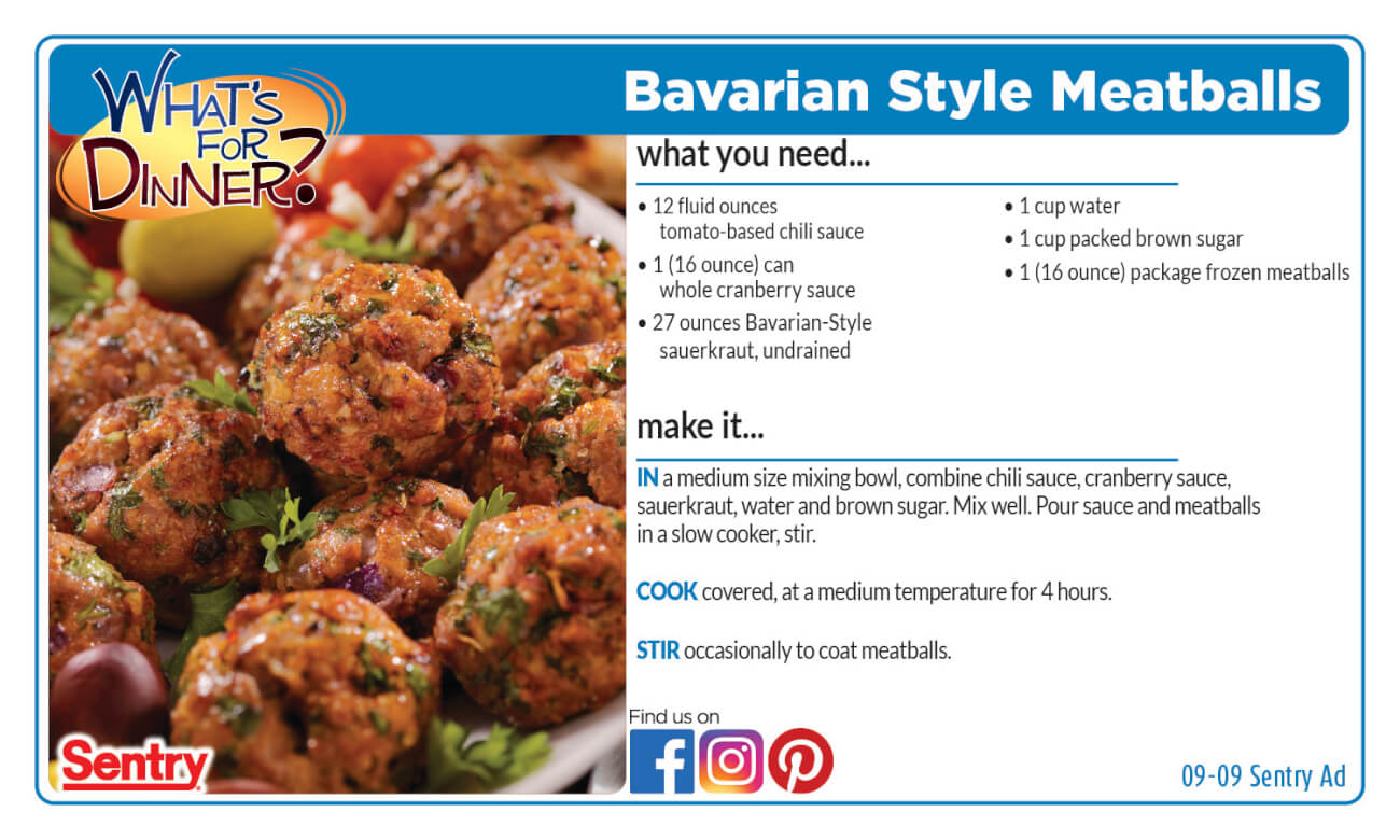 Bavarian Style Meatballs