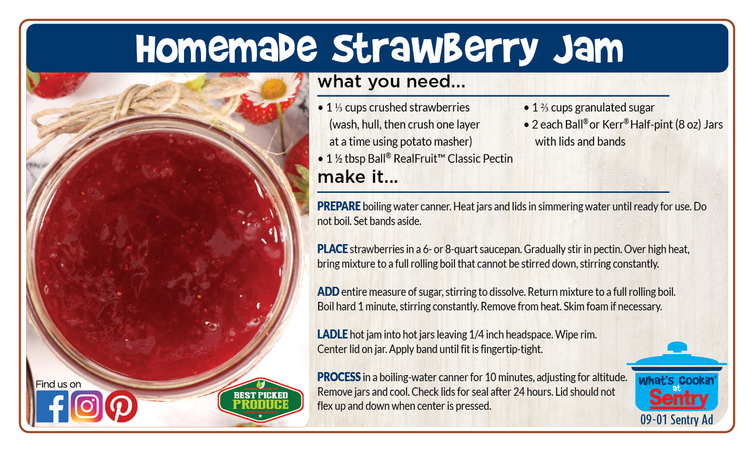 Homemade Strawberry Jam