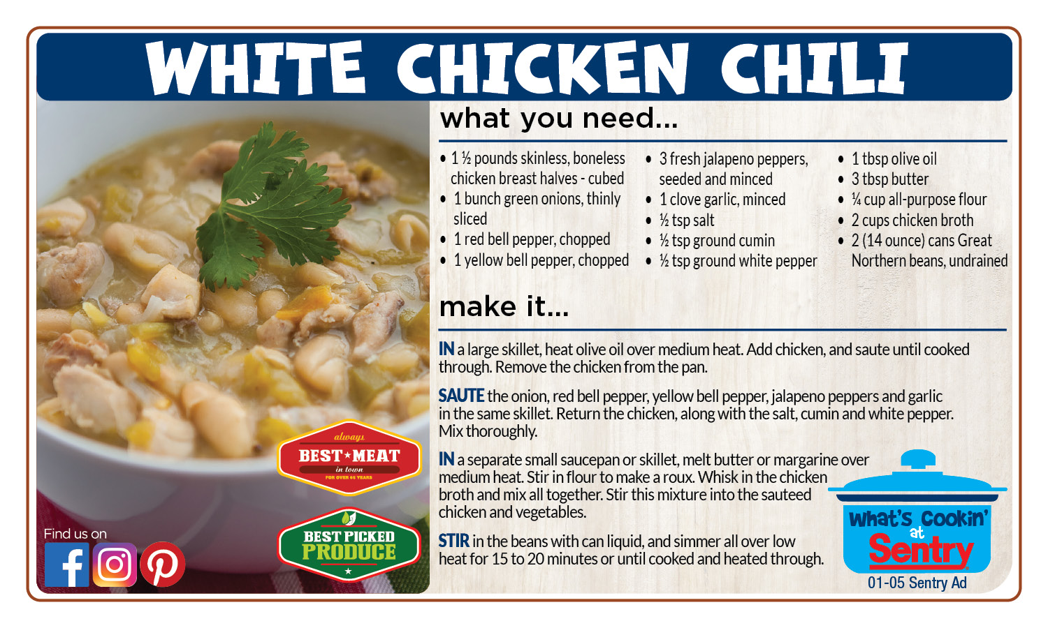 White Chicken Chili