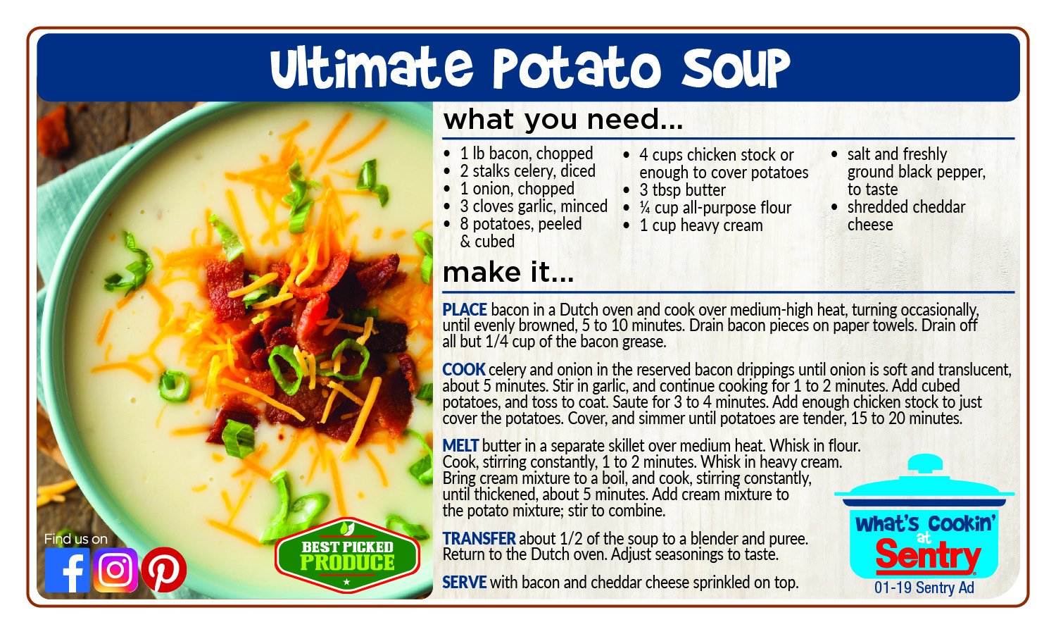 Recipe: Ultimate Potato Soup