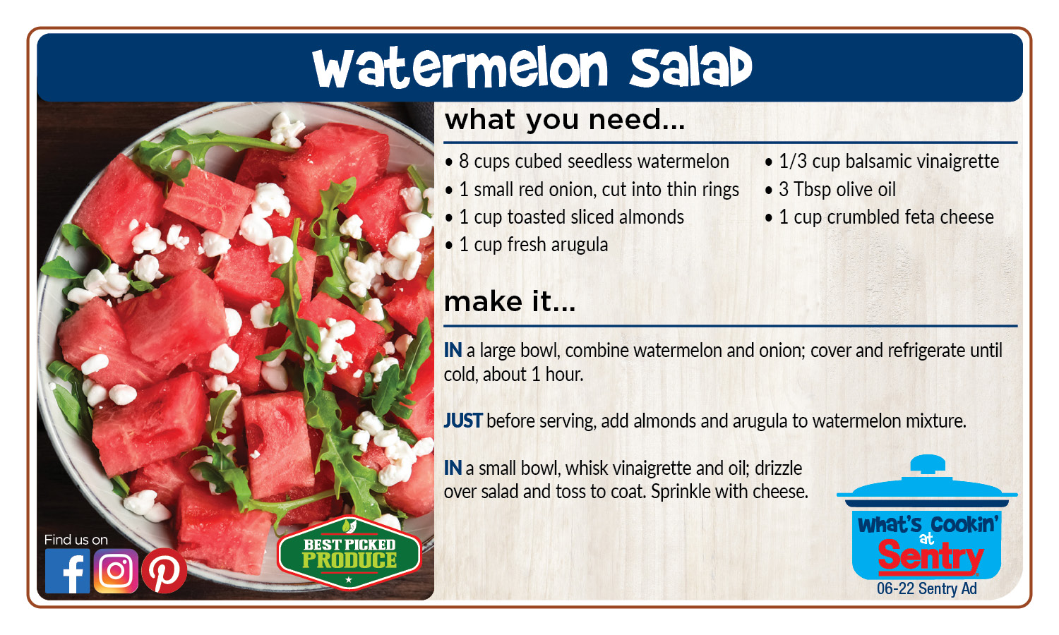 Watermelon Salad