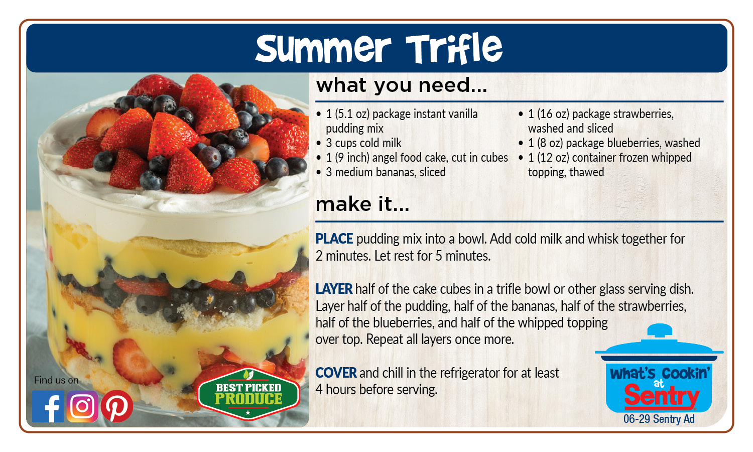 Recipe: Summer Trifle