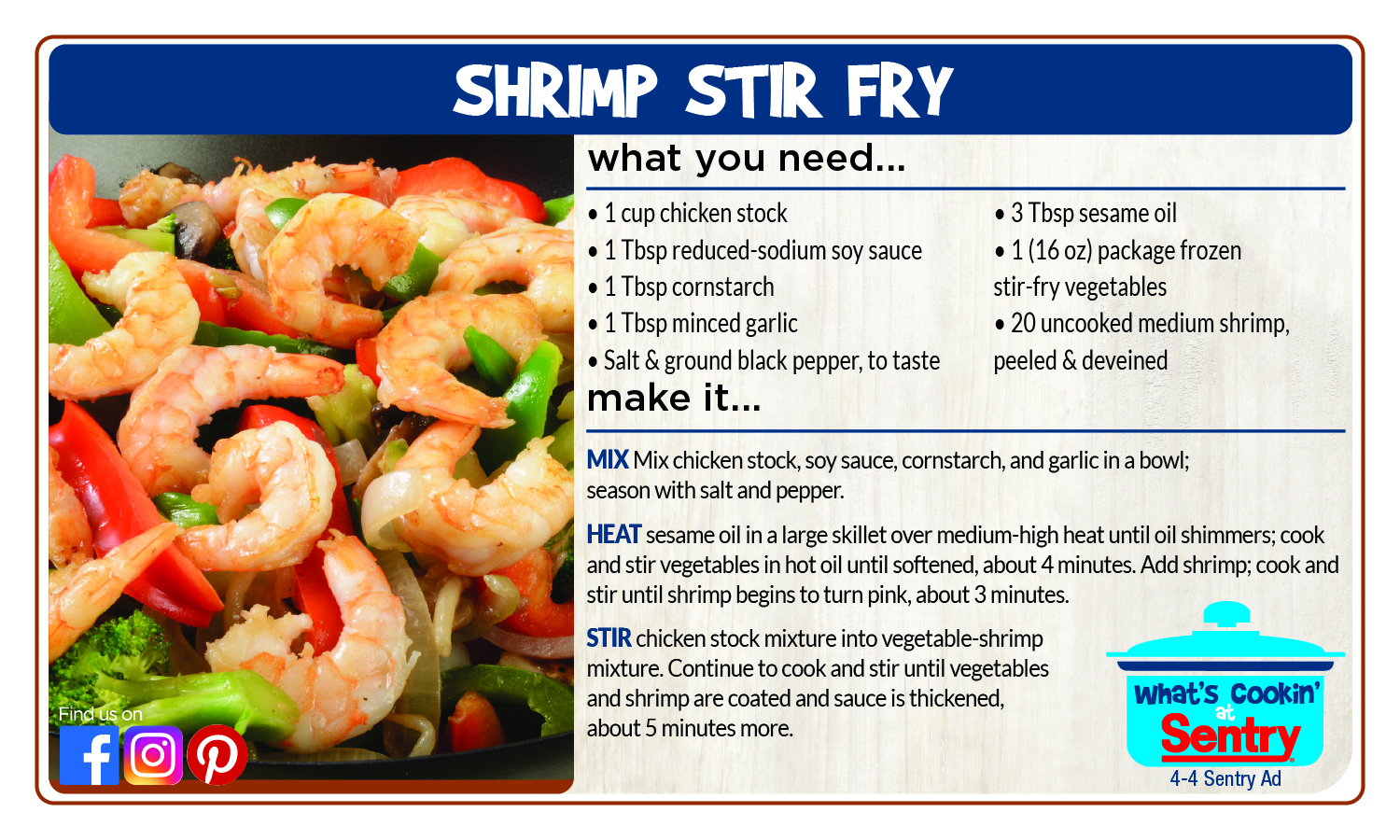 Recipe: Shrimp Stir Fry