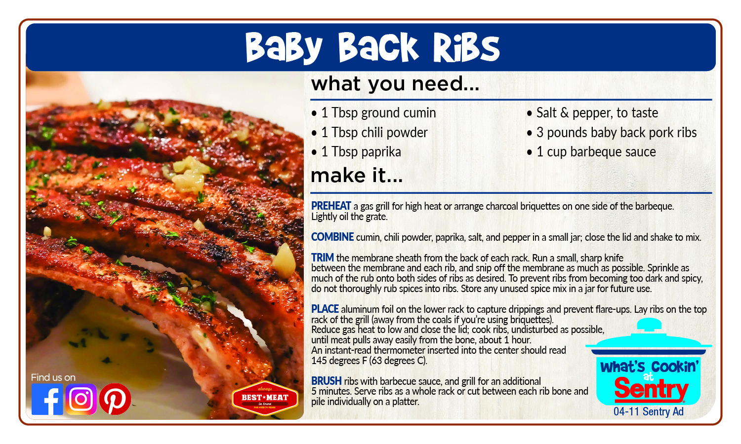 Baby Back Ribs