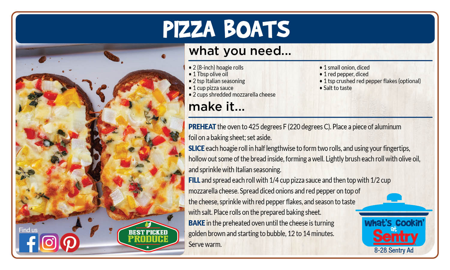 Pizza Boats
