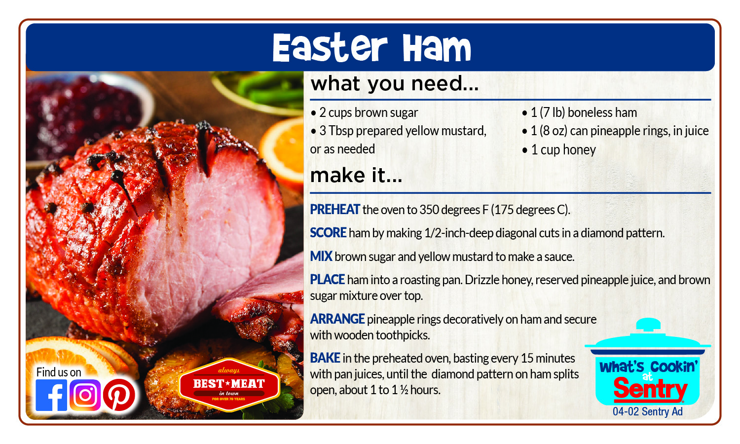 Easter Ham